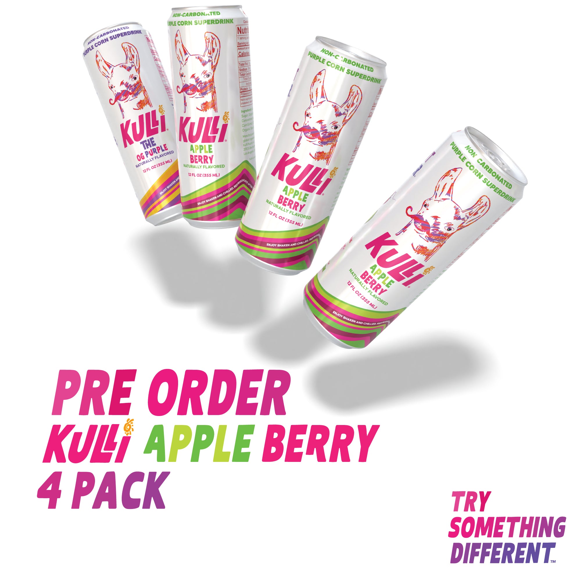 Kulli APPLE BERRY Variety 4 Pack