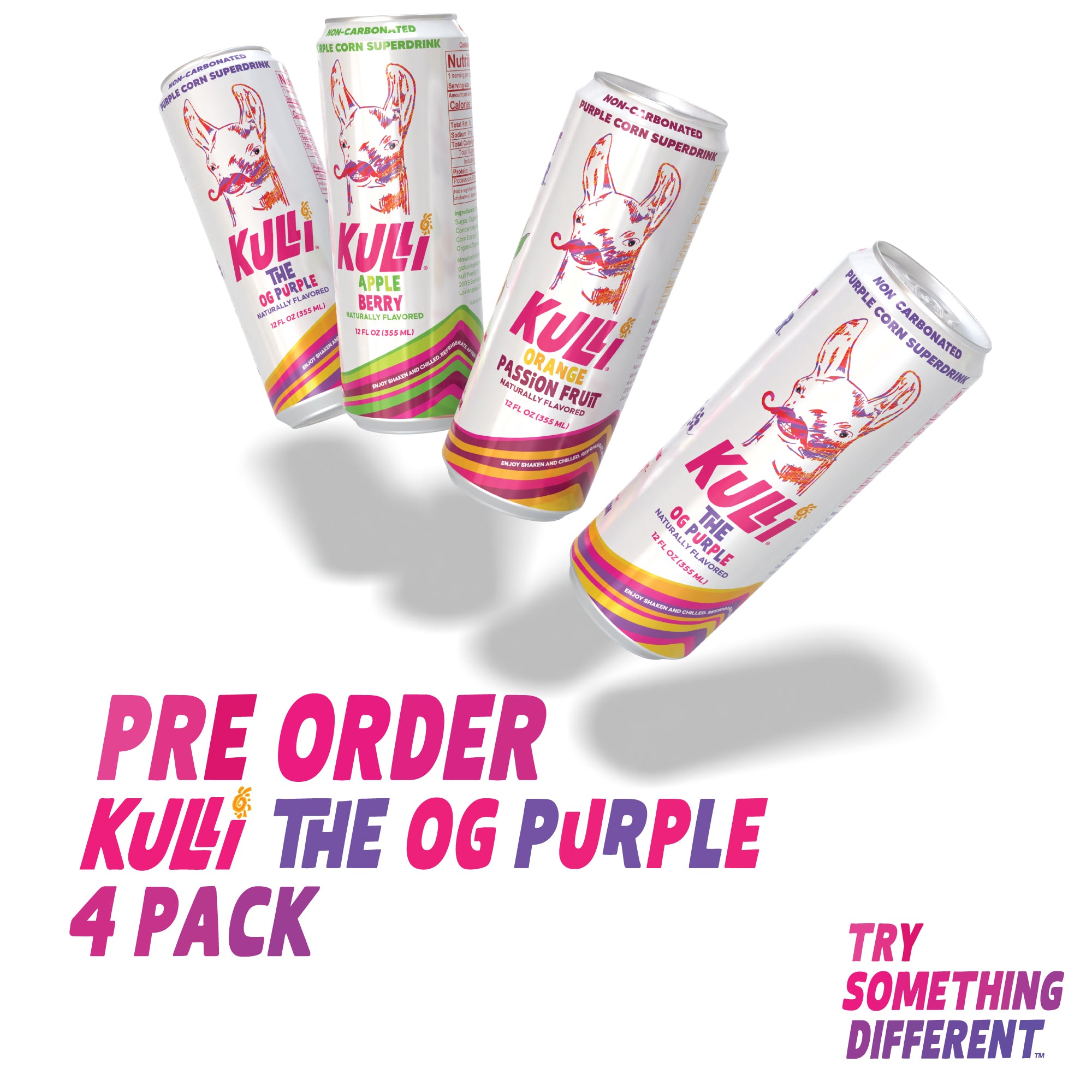 Kulli THE ORIGINAL CHICHA Variety 4 Pack